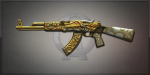 AK-47 Gold dragon 叱吒金麟